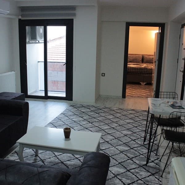 1+1 geniş 60 metrekare daire